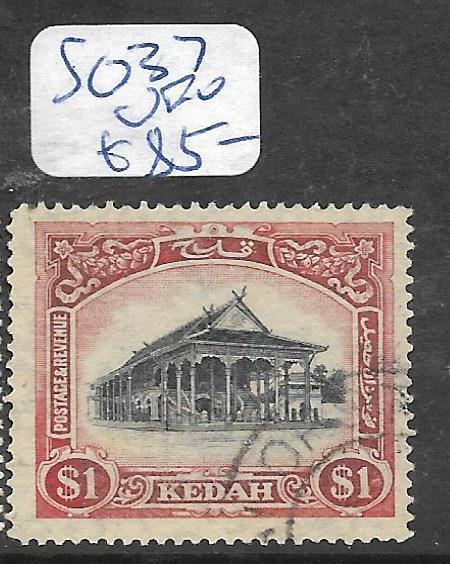 MALAYA KEDAH (P1006B)  $1.00   SG 37   VFU