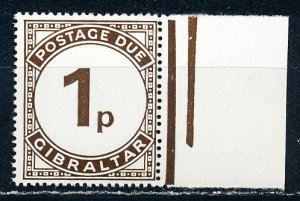 Gibraltar #J5 Single MNH