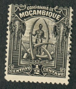 Mozambique Company #110 used single