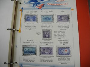 US, Amazing Mint  Stamp Collection in Lindner pages, mounted on White Ace pages