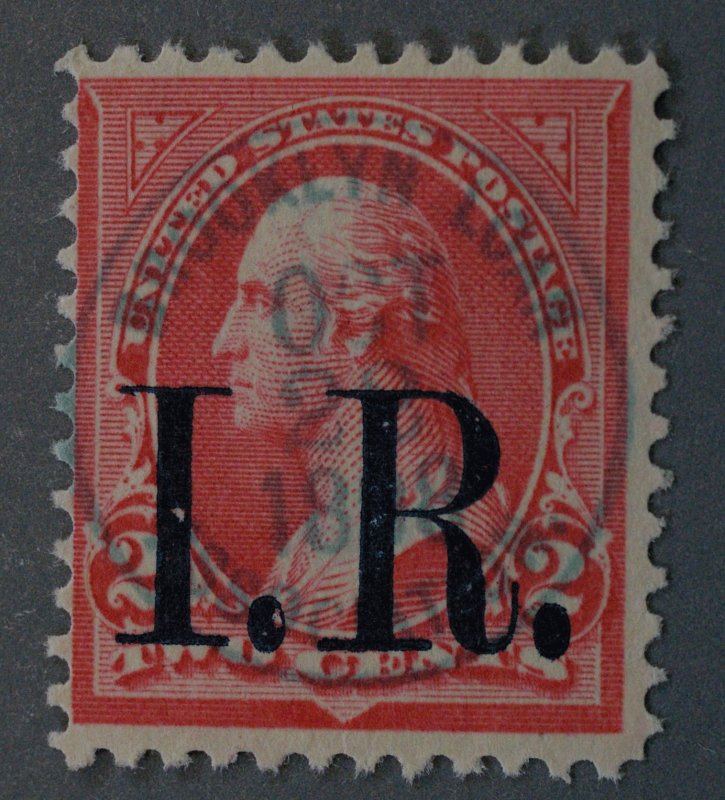 United States #R155 Washington I.R. Overprint Pink Oct 28 1898 Brooklyn Cancel