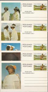 Transkei 1976 Picture Postal Cards Mint (A1777L)