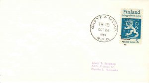 United States U.S. R.P.O.'s Chatt. & Memp. 1967 502-J-1  Philatelic.