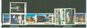 Australia  #700-710  Single (Complete Set)