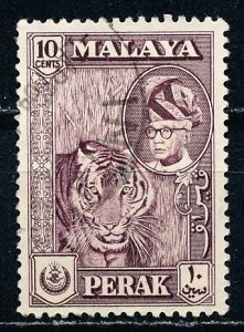 Malaya Perak #132 Single Used
