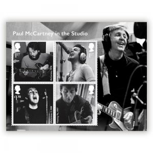 2021 Great Britain Paul McCartney MS4  (Scott 4115) MNH
