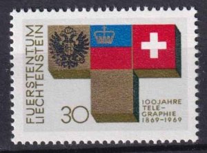 1969 - LIECHTENSTEIN - SC# 461 - MNH**