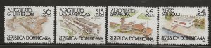 DOMINICAN REPUBLIC     SC # 1191 - 4    MNH