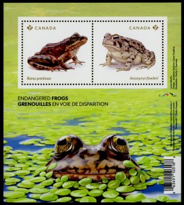 Canada 3420 MNH Endangered Frogs