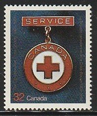 1984 Canada - Sc 1013 - MNH VF - 1 single - Canadian Red Cross