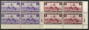 Egypt -  lot #  37  - nice set  Block  stamp varity colour  MNH -