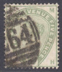 GREAT BRITAIN SC 104 NUM CANCEL F-VF SOUND $210 SCV COLOUR @@@