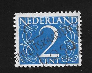 Netherlands SC# 283 - Numeral, ultra, wmk 202 - used