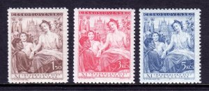 Czechoslovakia - Scott #343-345 - MNH - SCV $1.10