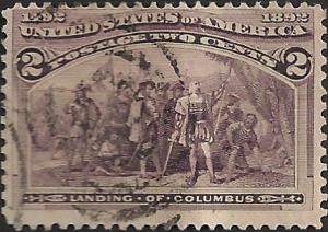 # 231 BROWN VIOLET USED LANDING OF COLUMBUS SCV-0.30