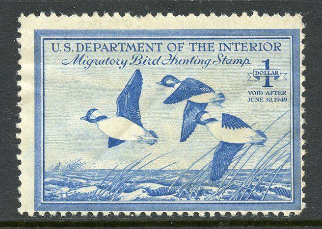 U.S. Scott RW15 1948 Hunting Permit Stamp MNH