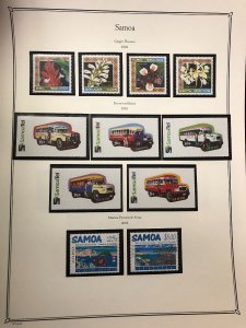 SAMOA – VERY NICE COLLECTION IN 2 PALO ALBUMS 1894-2007 – 421808