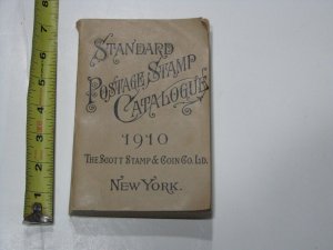 1910 Scott's Stamp Catalog - Nice condition