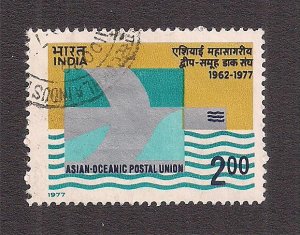 INDIA SC# 753  FVF/U  1977