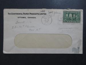 Canada SC# 142 on Cover w/ Confederation Slogan Cancel - Z8150