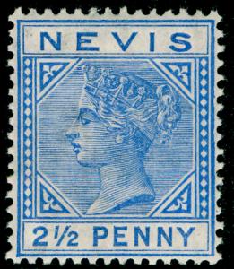 ST KITTS-NEVIS SG29, 2½d ultramarine, LH MINT. Cat £23.