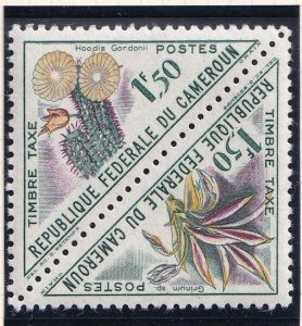 Cameroun J38-J39 (mnh, pencil marks) 1.50fr Hoodia gordonii & Crinum (1963)