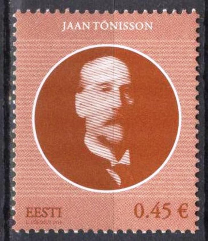 Estonia 2013 Famous People Jaan Tonisson MNH