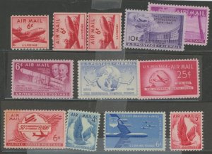United States #C41-C50  Single (Complete Set)