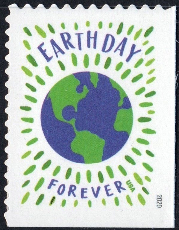 SC#5459 (Forever) Earth Day Single (2020) SA