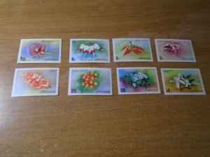 Grenada  #  612-19  MNH   Flowers