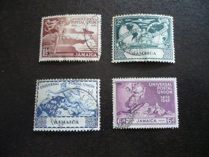 Stamps - Jamaica - Scott# 142-145 - Used Set of 4 Stamps