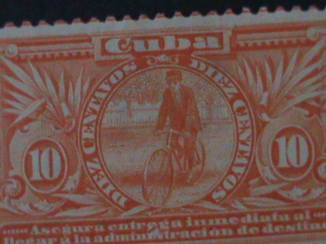 ​CUBA-1902-SC#E3 SPECIAL DELIVERY--MESSENGER MLH-VF-122 YEARS OLD-VERY RARE