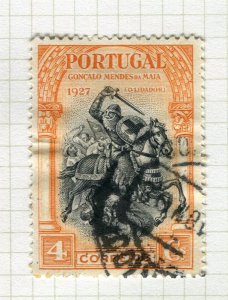 PORTUGAL; 1927 early Liberation issue fine used 4c. value