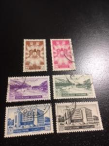 Syria sc 358-363 u comp set