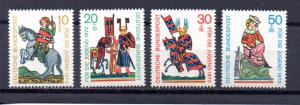 Germany B455-B458 MNH