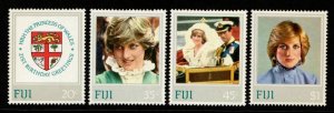 Fiji #470-473 MNH