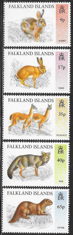 Falkland Islands MNH 644-648 Wild Animals