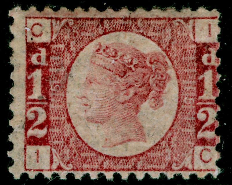 SG48, ½d rose-red plate 15, M MINT. Cat £175. IC 