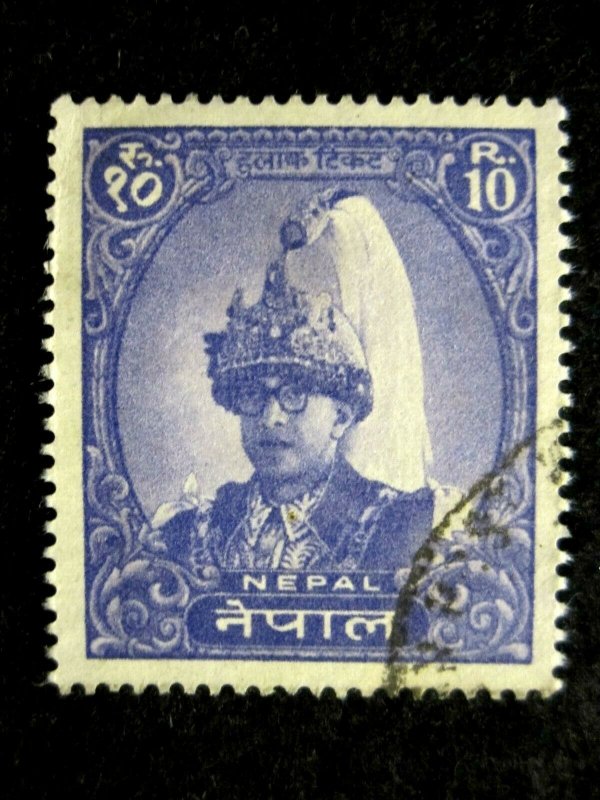 NEPAL - SCOTT# 151A - USED - CAT VAL $10.00