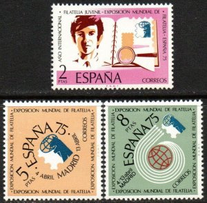 Spain Sc #1801-1803 MNH