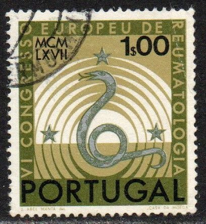 Portugal Sc #1008 Used