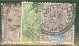 JR: Jamaica 16-26, 16a, 18a, 20a, 22a used CV $71.45; scan shows only a few