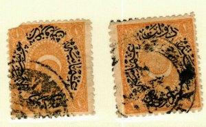 Turkey #44 used 2 copies