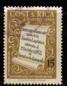 Costa Rica  - #C407 Aquisition of Nicoya Territory - Used