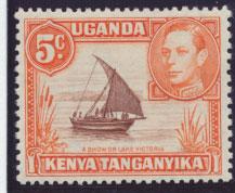 Kenya Uganda Tanganyika SG 133  Mint Never Hinged