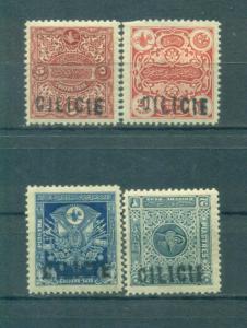 Cilicia sc# J1-4 mh cat value $136.00