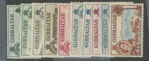 Gibraltar #132-141 Mint (NH) Single