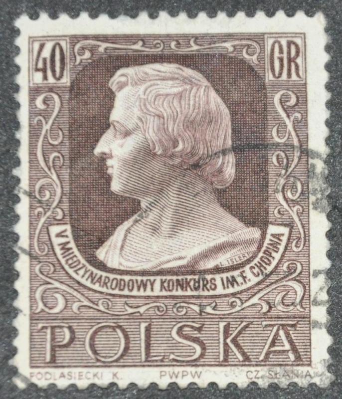 DYNAMITE Stamps: Poland Scott #666 - USED