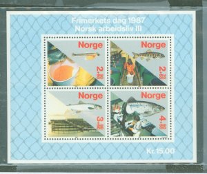 Norway #B70 Mint (NH) Souvenir Sheet