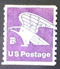 United States, Scott #1820, used(o), 1981,  B Eagle Transition, (18¢)